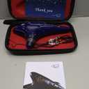 Ocean Notes 12 Hole Sweet Potato Ocarina Graceful Shape Pottery Ocarina in Alto C (Royal Blue)