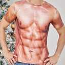 RAISEVERN Unisex Summer T-Shirts Crewneck Cool Short Sleeve Funny Graphic Print Top Casual Tees (Small)