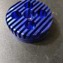 CNC Cylinder Head Compatible with Gasket for Racing 66cc 80cc Engine-Blue