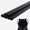 HOW TRUE Golf Bag Tubes 14 Pack with 2 Different Inner Diameters1.5''1.25'' Golf Bag Club Protection Tubes Separators DividersKeeps Clubs Organised