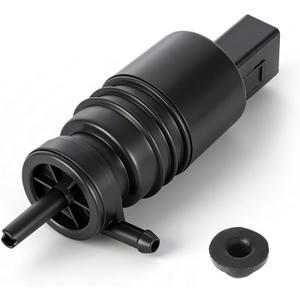 waltyotur Windshield Washer Pump W/Grommet Replacement for Ram 1500 2500 3500 2009-2017 68071576AA