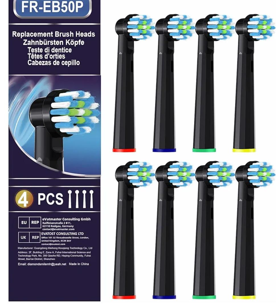 Replacement Heads Compatible with Braun Oral B. 16 PCS .