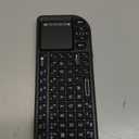 Mini Keyboard with Touchpad, Mini Bluetooth Keyboard, 2.4G Ultra-Thin Handheld Wireless Portable, Suitable for PC/Tablet/TV/Smartphone, Suitable for Travel, Office and Home UseRechargeable