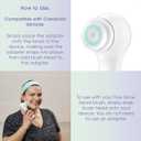 True Glow by Conair Facial Cleansing Brush Replacement Heads - Face Brush Replacement Heads - Use with Model SFB and SFB3
