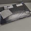 Tuiklol for M4 MacBook Air 13.6 inch Case 2025-2022 Release Model A3240 A3113 A2681 with M3 M2 Chip,Laptop Hard Shell Cases with Keyboard Cover & Screen Protector & Camera Cover, Matte Black