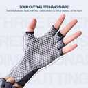 Fly Fishing Gloves Men Sun Sleeves Fingerless UPF Camo Quick-Drying UV Sun Protection for Kayak Rowing Adults Women (Small)