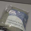 Sage Green Extra Wide Linen Curtains for Sliding Glass Door 100 Inch Wide Back Tab Curtain Patio Living Room Divider Semi Sheer Farmhouse Spring Light Filtering Drape 1 Panel W100xL102