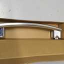 WB15X26821 Door Handle Replacement Compatible with GE Microwave Oven JVM6175SK2SS JVM7195SK3SS JVM6175SK1SS JVM6175EK2ES JVM7195SK1SS, 4464467 AP6024408 PS11736302 EAP11736302