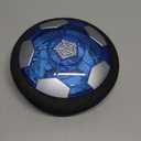 LED Hover Soccer Ball Boy Toys, Air Power Kids Training Ball Playing Football Indoor Outdoor Game, Birthday Gifts for Age 3 4 5 6 7 8-10 Years Old Boys Girls - Soccer (2PCS) (Blue+blue)