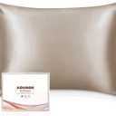 Adubor Silk Pillowcase - Mulberry Silk Pillow Case, 23 Momme 6A Grade Fibers, 900 Thread Count, Silk Pillow Cases for Hair and Skin Health, with Hidden Zipper (Queen 20''x30'', Apricot, 1PC)