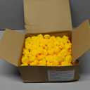 Teling 200 Pcs Mini Rubber Ducks in Bulk Yellow Small Rubber Ducks Bulk Tiny Squeak Duckies for Birthday Party Favor Gift(1.57 x 1.57 x 1.18 Inch)