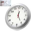 HKFUG 1080P HD Mini Camera Wall Clock Cameras with Motion Detection Indoor Security Hidden Cam Pet Camera for Home/Office, No Wi-Fi