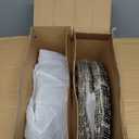 Ejonirinjonir 50 Gold Charger Plates Bulk For Wedding Dinners 13" Sunburst, 50pcs