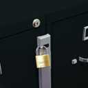 ABUS File Bar, 34 1/2" Length for 3 Drawers, Gray