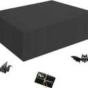 U HOMOVING 200 Sheets Black Kraft Paper for Wrapping Gifts Bouquet 12x 17Construction Paper for Art Craft Drawing Supplies Kraft Sheets for Packing Moving Shipping