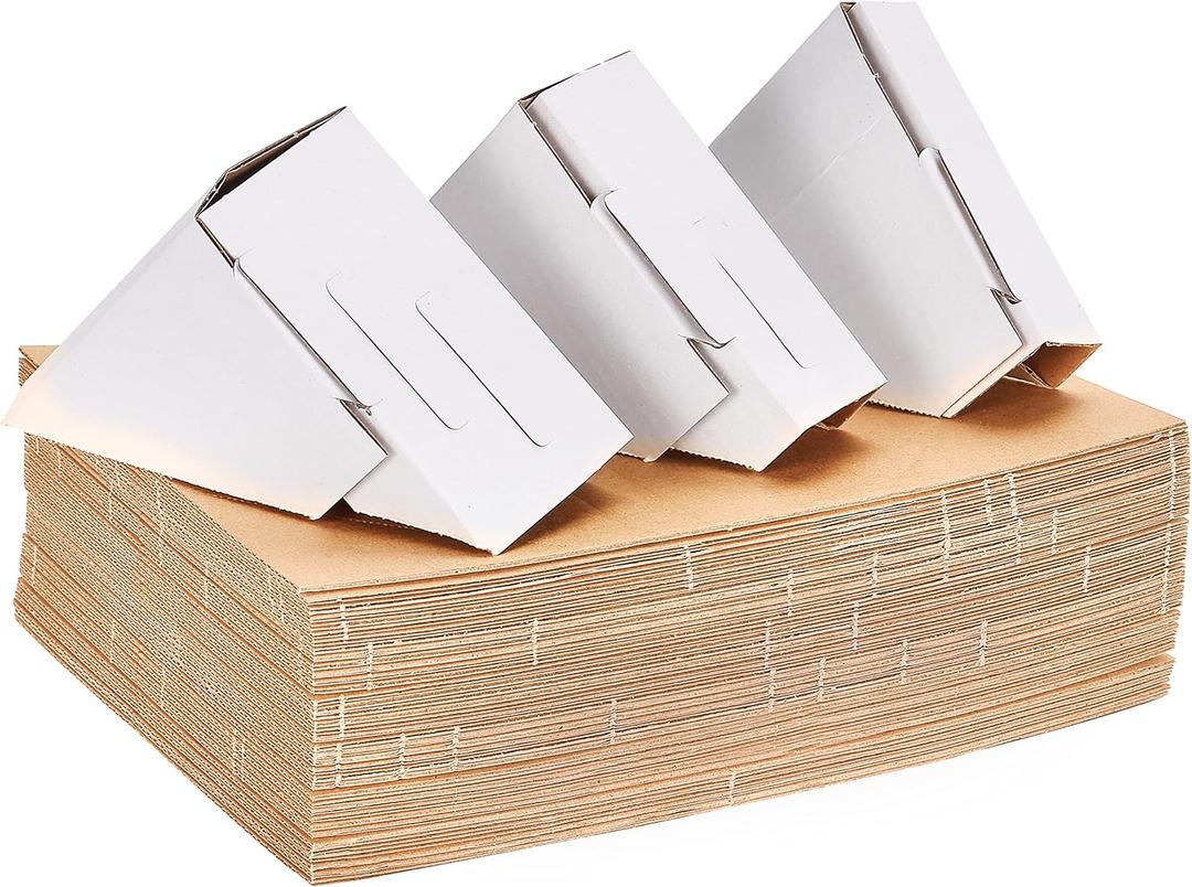 Mr. Pen- Adjustable Cardboard Corner Protectors, Fits 1", 1.5" and 2.1", 100 Pack, Bulk, Corner Protectors for Shipping, Cardboard Packing Corners