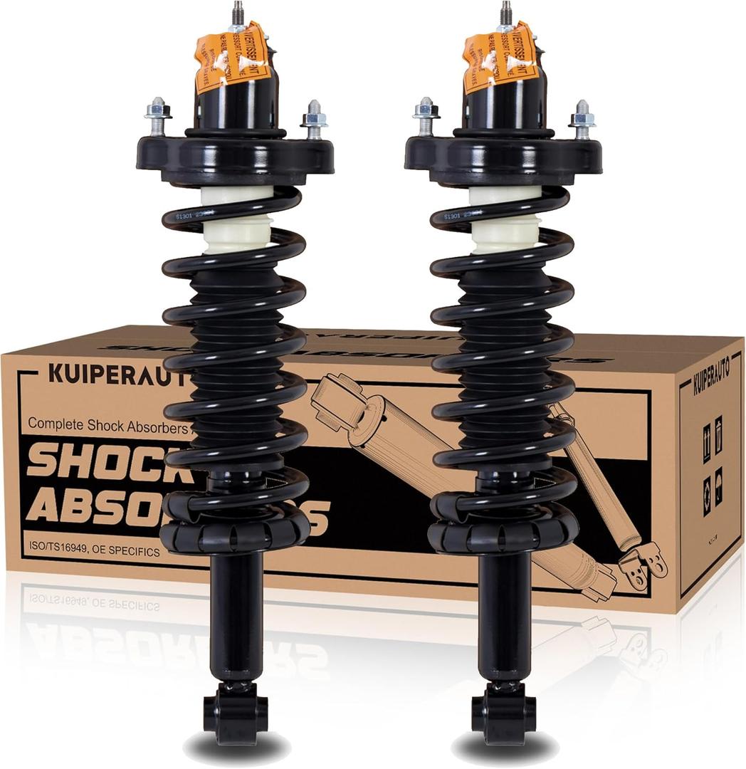 Rear Complete Struts Coil Spring Assembly 172399 Compatible with 2008-2017 Mitsubishi Lancer DE ES SE Replacement Shock Absorbers