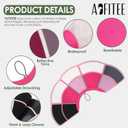 AOFITEE Dog Cones for Medium Dogs, Soft Dog Cone Collar After Surgery, Adjustable Cone for Dogs to Stop Licking, Translucent Pet E-Collar Alternative for Wound Healing(Pink, Medium) (M)