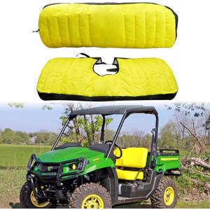 Bench Seat Protect Cover Compatible for John Deere Gator 560 and 590 XUV's Mid-Size Yellow