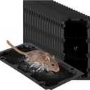 16 Pack Sticky Mouse Trap Rat Traps Indoor, Peanut Taste Pheromone Mouse Traps Indoor for Home, Glue Sticky Traps for Mice and Rats, Snake(Large Size)