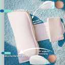 iBabie Side & Back Support Soft and Breathable Cushion for Rest & Playtime (Pure White)