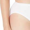 Amazon Essentials Women's Cotton High Leg Breathable Brief Underwear, Multipacks