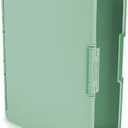 Dexas Slimcase 2 Plastic Clipboard with Storage and Side Opening, Foam Green Rose Gold, Office Supplies Clipboards to Organize, Carry and Store, A4 Holder, Nursing Clipboards