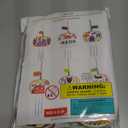 Winlyn 24 Sets Halloween Crafts Fall Pumpkin Crafts DIY Unfinished Paintable Wooden Pumpkin Wind Chimes Ornaments Craft Kits for Kids Classroom Activities Art Project Halloween Decoration Party Favors