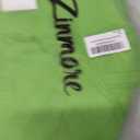 Zinmore Shorts Women High Waisted Yoga Shorts Sports Pants Green S-M (Green)