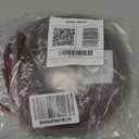 Brown Rubber Weather Stripping Door Seal Strip, D Shape Door Weather Seal Strip, SelfAdhesive Soundproofing Frame Insulation Tape for Doors Frame/Window Seal,Blocks Cold Drafts Noise