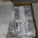 Meonum Mini Greenhouse with Grow Light, 23.6" L x 15.7" W x 19.6" H Portable Greenhouse with Waterproof Bottom Mat, Timer, 3 Light Color Mode for Indoor Outdoor Seed Starter Tray (Mini House Shape)