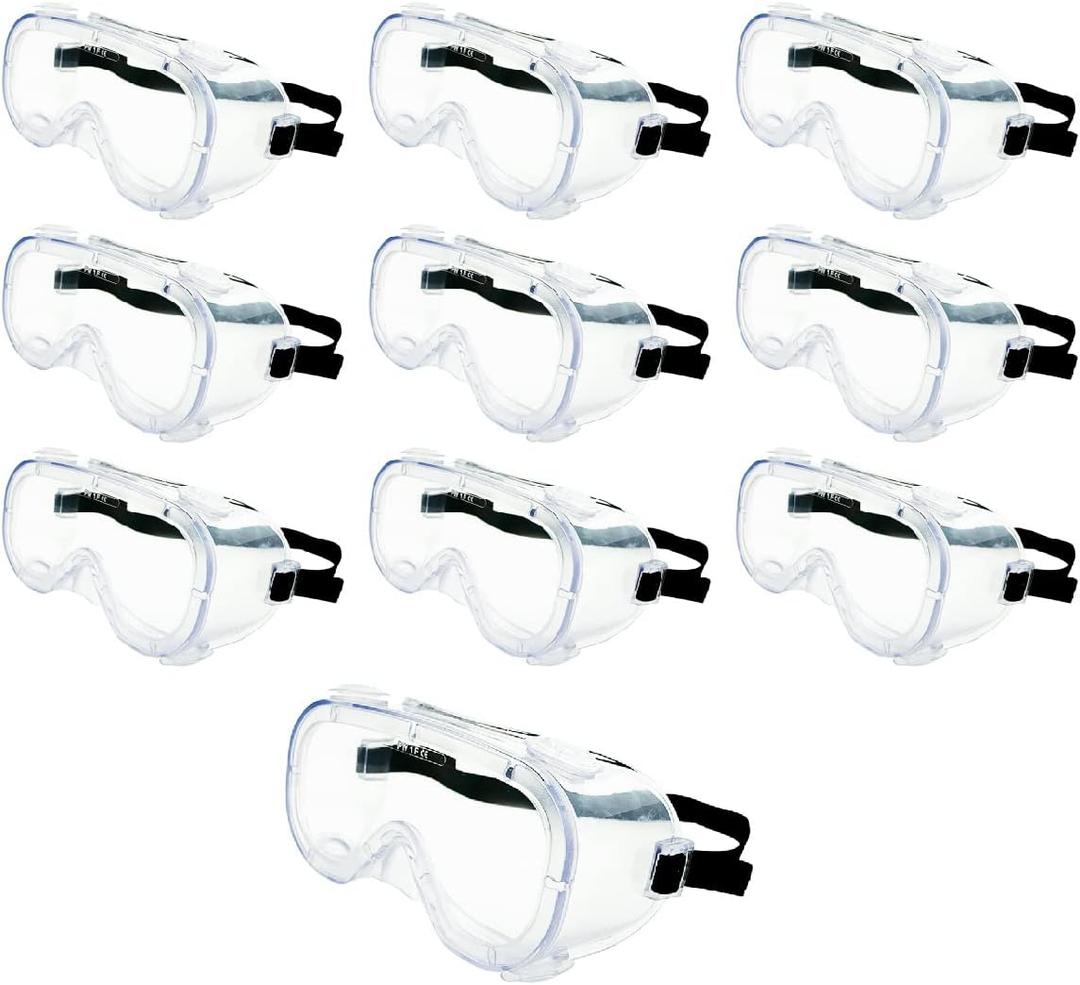 XII WY Anti Fog Safety Glasses lab Safety Goggles Over Glasses Protective Fit Over Prescription Glasses Construction goggles (Gf504-010)