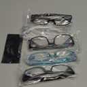 Gaoye Professional Reading Glasses for All Day - FSA-HSA - Computer Readers with Blue Light Protection (A1-5 Pack Mix Color)