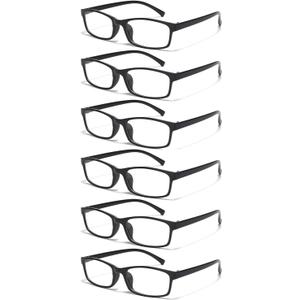 Gaoye Reading Glasses Men/Women, Eyeglasses, Blue Light Readers for Men/Women, Eye Glasses (Black), +1.25
