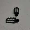 NICECNC Black Wide Foot Pegs Footrest Compatible with Yamaha Tenere700/XTZ 700 2019-2024,Tenere 700 Rally Edition 2020-2024,Lengthened Enlarged Footpeg 6061 Aluminum CNC Machined