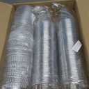 Homestockplus 100 Pack 12 oz BPA-Free Clear Plastic Cups with Sip Lids - Leak-Proof Round Bottom Disposable Iced Coffee Cups for Kids, To-Go Drinks, Smoothies, Juice & Small Portion Cold Beverages