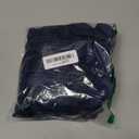 JEMITOP Men's Stretch Wrinkle Free Dress Shirt Formal Prom Wedding Long Sleeve Button Down Shirts (Medium, Navy)