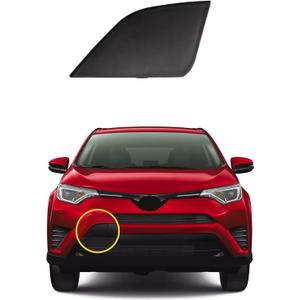 Car Front Bumper Tow Hook Cover Compatible with Toyota RAV4 2016 2017 2018 Trailer Cover Cap 532850R080 532860R080 Trailer Cover Towing Eye Cap Matte Black Right Side Car Front Bumper Tow Hook Cover Compatible with Toyota RAV4 2016 2017 2018 Trailer Cover Cap 532850R080 532860R080 Trailer Cover Towing Eye Cap Matte Black Right Side