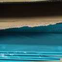 Simple Houseware Stackable 2 Tier Sliding Basket Organizer Drawer, Turquoise