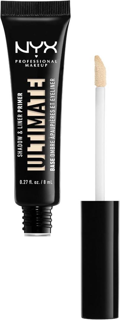 NYX PROFESSIONAL MAKEUP Ultimate Shadow & Liner Primer, Eyeshadow & Eyeliner Primer - Light (0.27 Fl Oz (Single))
