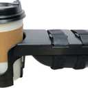 Nearly Universal OH - Wheelchair Cup Holder, Cup Holder for Electric Wheelchair and Mobility Scooter, Black (1 Count (Pack of 1))