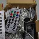 Ollny Christmas Lights, 210FT 640LED Christmas Tree Lights with 11 Modes Remote Control IP44 Waterproof Warm White to Multicolored Outdoor Christmas Lights for Outside Indoor Patio Xmas Decorations