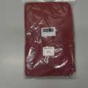 PUMYPOREITY Dog Warm Sweater - Sleeveless Polka Dot Pet Jumper with Stand Collar & Stretch Fit for Small Medium Breeds, Colorful Dots Dog Shirt for Christmas Photos, L, Red