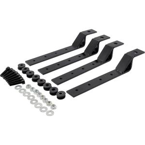YHMOTO Motorcycle Universal Saddlebag Mounting Bracket Adjustable Hard Saddle Bag Mounting Bracket Kit