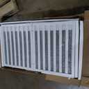 kepptory 48 Inch Large Dog Crate Furniture with 3 Storage Drawers, Wooden Pet Kennel with Removable Divider, Dog Kennel End Table TV Stand, Farmhouse Style Dog Crates with Sliding Barn Door (White)