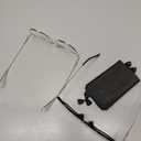 Gaoye Blue Light Blocking Glasses Women/Men, Fashion Cat Eye Fake Eyeglasses UV Ray Filter Computer Gaming Glasses (Black+Transparent)