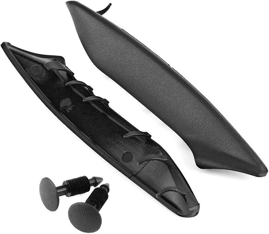Windshield Wiper Cowl Kit, Plastic End Windshield Wiper Cowl Cover with 2 Retainers for 2004-2008, Mark LT 2006-2008