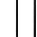 PetSafe 1-Piece Sliding Glass Pet Door for Dogs & Cats - Adjustable Height up to 80 11/16"- Medium, Black, No-Cut DIY Install, Aluminum Patio Panel Insert, Great for Renters or Seasonal Installation