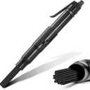 125-A Air Needle Scaler with 19 Needles(1-1/8 IN StrokePneumatic Rust Removal Cleaning Gun, 4800 BPM Heavy Duty Industrial Surface Prep, Low Vibration Compact Design for Paint Dirt Weld Slag Removal