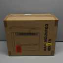 Wall Heater, Space Heater for Bedroom, 1500W PTC Fast Heating Electric Heaters for Indoor Use, 30 Oscillation, Adjustable Thermostat, 24H Timer, Remote Control, Desk or Wall Mounted Heater for Office (Regular-Standard)